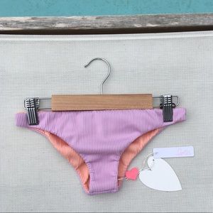 NWT - LOLLI SWIM Reversible Ribbed “SUGAR” BOTTOM